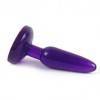 Анальная пробка с присоской 3,7 см Baile purple BI-017001 Baile