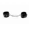 Наручники Leather Cuffs Black SH-OU048BLK Черный Shotsmedia