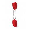Наручники Velcro Cuffs Red SH-OU051RED Красный Shotsmedia