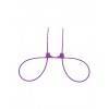 Наручники Zip Tie Cuffs Purple SH-OU021PUR Пурпурный Shotsmedia