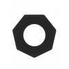 Эрекционное кольцо SONO No43 Black SH-SON043BLK Черный Shotsmedia