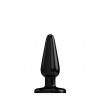 Анальный стимулятор Bottom Line 4" Model 1 rubber Black SH-BTM001BLK Shotsmedia