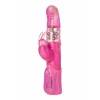 Вибратор с клиторальным стимулятором PREMIUM RANGE DREAM7 BUNNY 12 см. Розовый Dream Toys
