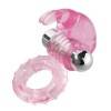 Виброкольцо розовое 7 Speed Rabbit Cock Ring 32007-pinkHW Розовый Howells