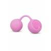 Вагинальные шарики Seven Creations с вибрацией, Силикон + ABS пластик, розовые Розовый Seven Creations