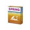 Презервативы Spring Contour, контурные, латекс, 19,5 см, 3 шт Прозрачный Spring