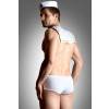 Mariner Set - Костюм моряка мужской (шорты, воротник, панама)-M/L Бело-синий SoftLine Collection