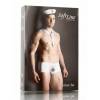 Костюм моряка Mariner Set мужской (шорты, воротник, панама)-XL Бело-синий SoftLine Collection