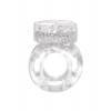 Эрекционное кольцо с вибрацией Rings Axle-pin white 0114-80Lola Прозрачный Lola Games Rings!