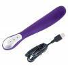 Вибратор фиолетовый, силикон, перезаряжаемый, 7 режимов вибрации Фиолетовый Dream Toys