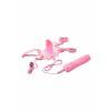 Вибробабочка TOYFA, PVC, розовый, 6,5 см Розовый TOYFA Basic