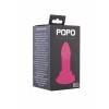 Анальная втулка TOYFA POPO Pleasure, TPR, розовая, 13 см Розовый POPO Pleasure by TOYFA