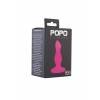 Анальная втулка TOYFA POPO Pleasure, силиконовая, розовая,10,5 см Розовый POPO Pleasure by TOYFA
