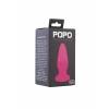 Анальная втулка TOYFA POPO Pleasure, силиконовая, розовая, 13,6 см Розовый POPO Pleasure by TOYFA