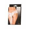 Эротические трусики Erolanta Lingerie Collection из стрейч-сетки с бантом, белые (54-56) Белый Erolanta Lingerie Collection