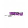 Ошейник с наручниками OUCH! Purple SH-OU187PUR Черный/Пурпурный Shotsmedia
