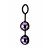 Вагинальные шарики TOYFA A-Toys, ABS пластик, Фиолетовый, Ø 3,5 см Фиолетово-черный A-toys by TOYFA