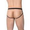 Стринги мужские с вырезами по бокам SoftLine Collection, чёрные, OS Черный SoftLine Collection