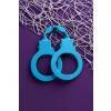 Силиконовые наручники A-Toys by TOYFA, силикон, голубые, 33 см Голубой A-toys by TOYFA
