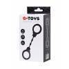 Силиконовые наручники A-Toys by TOYFA, силикон, черные, 33 см Черный A-toys by TOYFA