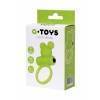 Виброкольцо на пенис A-Toys by TOYFA, силикон, зеленое, Ø 3,1 см Зеленый A-toys by TOYFA