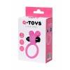 Виброкольцо на пенис A-Toys by TOYFA, силикон, розовое, Ø 3,1 см Розово-черный A-toys by TOYFA