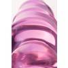 Анальная втулка Sexus Glass, стекло, розовая, 13,5 см, Ø 4 см Розовый Sexus Glass
