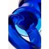 Анальная втулка Sexus Glass, стекло, синяя, 14 см, Ø 3,5 см Синий Sexus Glass