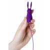 Виброяйцо с пультом управления TOYFA A-Toys Bunny, силикон, фиолетовый Фиолетовый A-toys by TOYFA