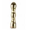 Плетка Luxury Whip18k-Gold plated Brown SH-OULM009 Золотистый, Кофейный Shotsmedia