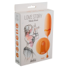 Виброяйцо на пульте управления Love Story Mata Hari orange 1800-01Lola Оранжевый Lola Games Love Story