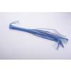 Плеть гладкая (флогер) голубая с жесткой рукоятью общей длиной 40 см 5018-5 СК-Визит