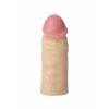 Фаллоимитатор-насадка RealStick #449, телесный, 15,5 см Телесно-розовый RealStick by TOYFA
