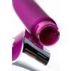 Вибратор с клиторальным стимулятором JOS LOLY, с гибкой головкой, силикон, фиолетовый, 21,6 см Фиолетово-серебристый JOS