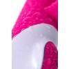 Вибратор с клиторальным стимулятором JOS ELLY, с подогревом, силикон, розовый, 21,5 см Розово-белый JOS