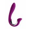 Вибратор универсальный JOS ANELL, силикон, фиолетовый, 18,5 см Фиолетово-серебристый JOS