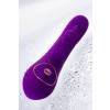 Вибратор с клиторальным стимулятором JOS YUM, силикон, фиолетовый, 21 см. Фиолетово-золотистый JOS