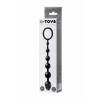 Анальная цепочка Toyfa A-toys S, TPE, черный, 19,8см Черный A-toys by TOYFA