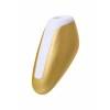 Вакуум-волновой бесконтактный стимулятор клитора Satisfyer Love Breeze, Силикон, Золотой, 9,5 см Satisfyer