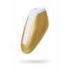 Вакуум-волновой бесконтактный стимулятор клитора Satisfyer Love Breeze, Силикон, Золотой, 9,5 см Satisfyer