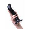 Ремневой нереалистичный страпон Strap-on-me, P&G SPOT, L, силикон, черный, 19 см. Strap-on-me