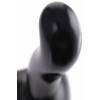 Ремневой нереалистичный страпон Strap-on-me, P&G SPOT, L, силикон, черный, 19 см. Strap-on-me