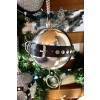 Новогодний шар Штучки-Дрючки «Портупея», серебристый, 10 см Штучки-дрючки
