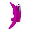 Нежный вибростимулятор на ремешках Baile BI-014153 Фиолетовый Baile