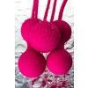 Набор вагинальных шариков Штучки-дрючки, силикон, розовый, 3 шт Розовый Штучки-дрючки