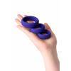 Эрекционное кольцо на пенис TOYFA A-Toys, Силикон, Фиолетовый, Ø4,5/3,8/3,2 см Фиолетовый A-toys by TOYFA