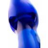 Анальная втулка Sexus Glass, Стекло, Синий, 17,4 см Синий Sexus Glass