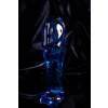 Анальный фаллоимитатор Sexus Glass, стекло, синий, 13 см Синий Sexus Glass