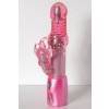 Вибратор розовый ротор+шарики Розовый Toy Joy
