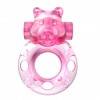 Эрекционное виброкольцо Baile Pink bear BI-010083A Розовый Baile